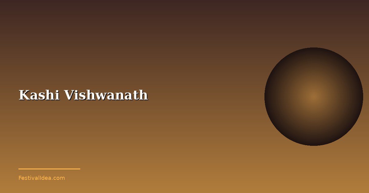 Kashi Vishwanath: The Eternal Jyotirlinga on the Banks of the Ganga