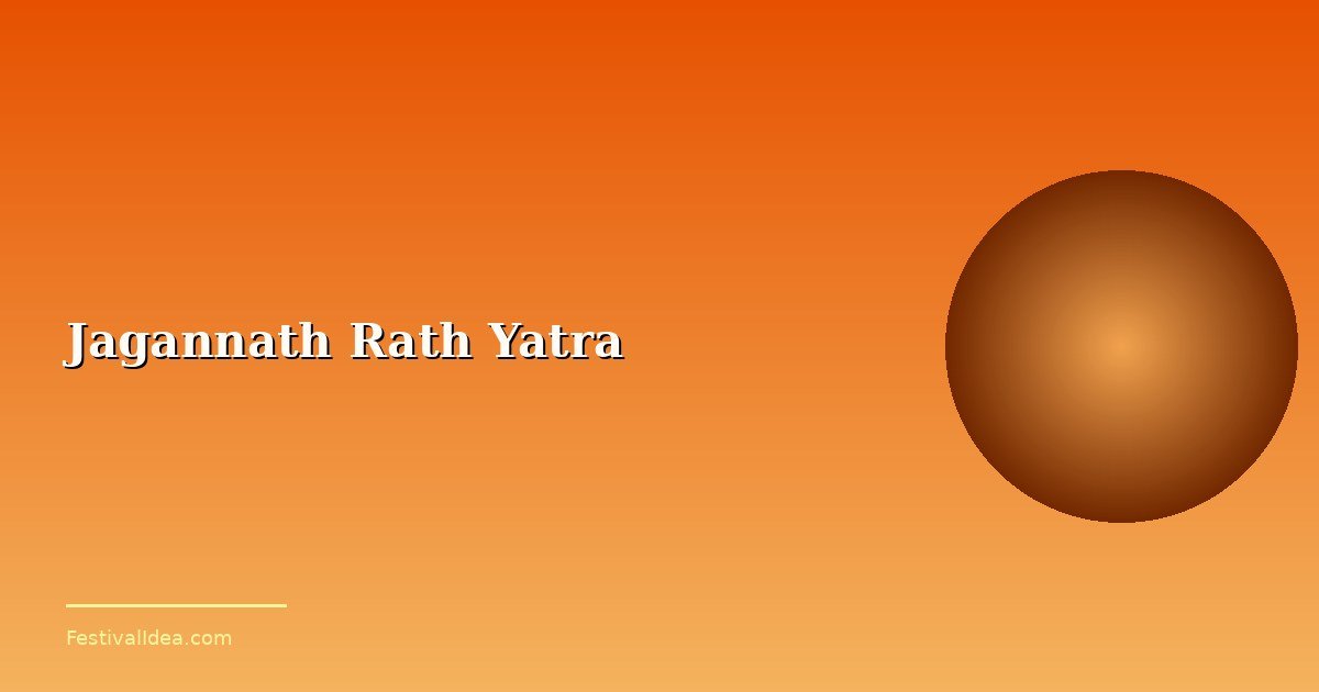 Jagannath Rath Yatra: When Gods Ride Chariots Through the Streets of Puri